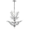 Gracewood Hollow Tsogo 6 Light Chandelier With Chrome Finish