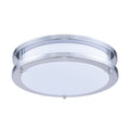 Ivy Court Led Surface Mount White Nickel Finish Acrylic Lens 1050Lm