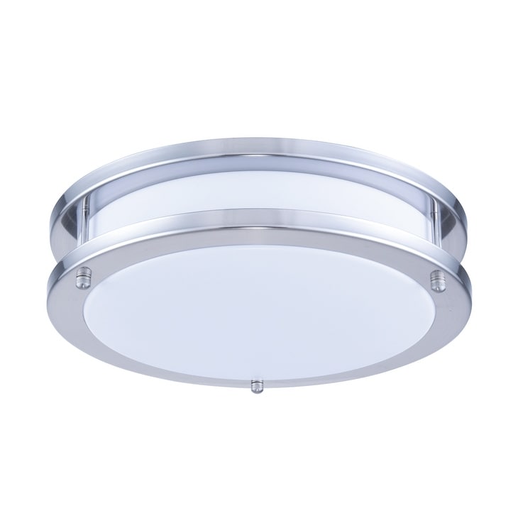 Ivy Court Led Surface Mount White Nickel Finish Acrylic Lens 1050Lm