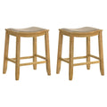 Iyani Backless Bar Stool Counter Height Kitchen Stool With Wood Legs