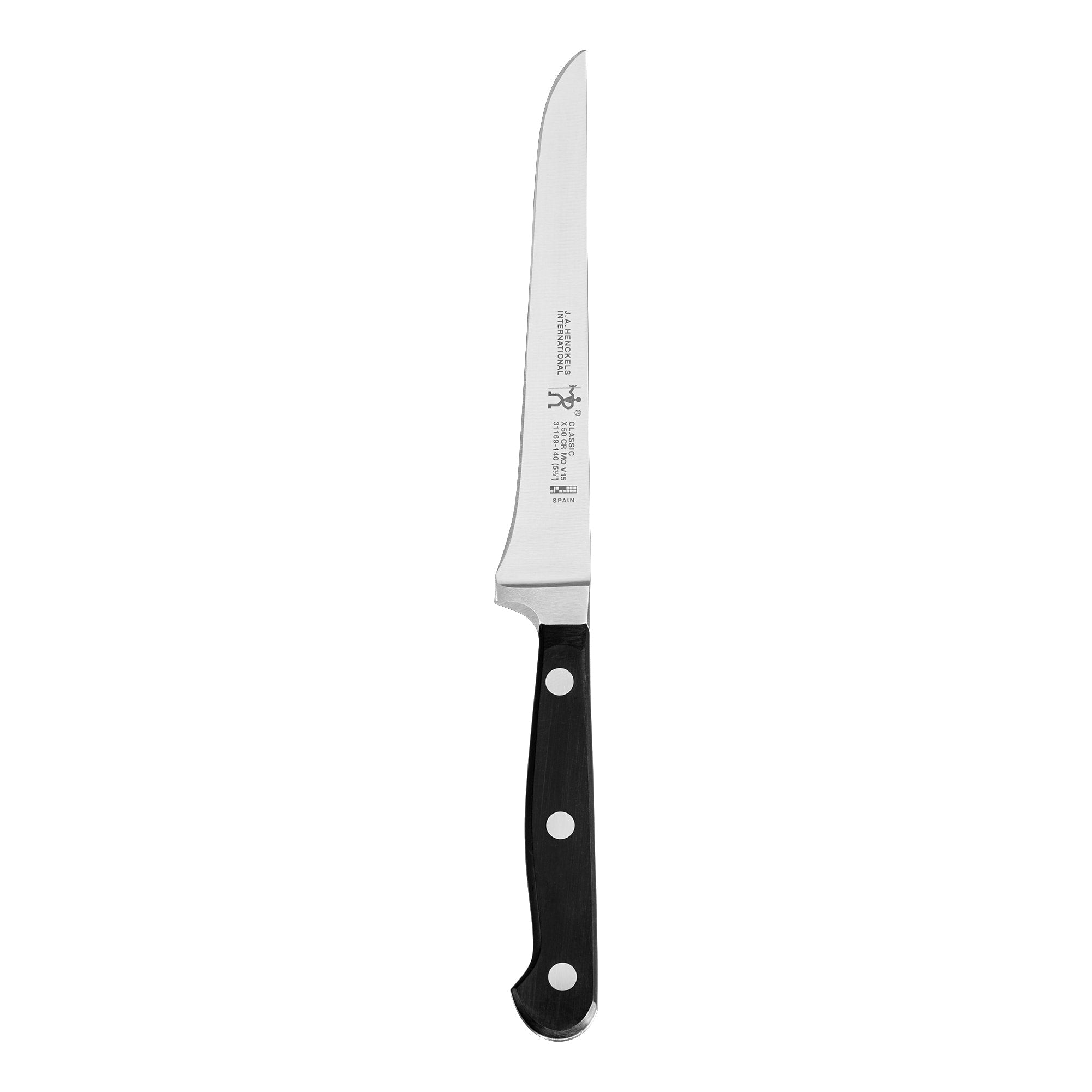 J.A. Henckels International Classic 5.5 Boning Knife Black Stainless Steel