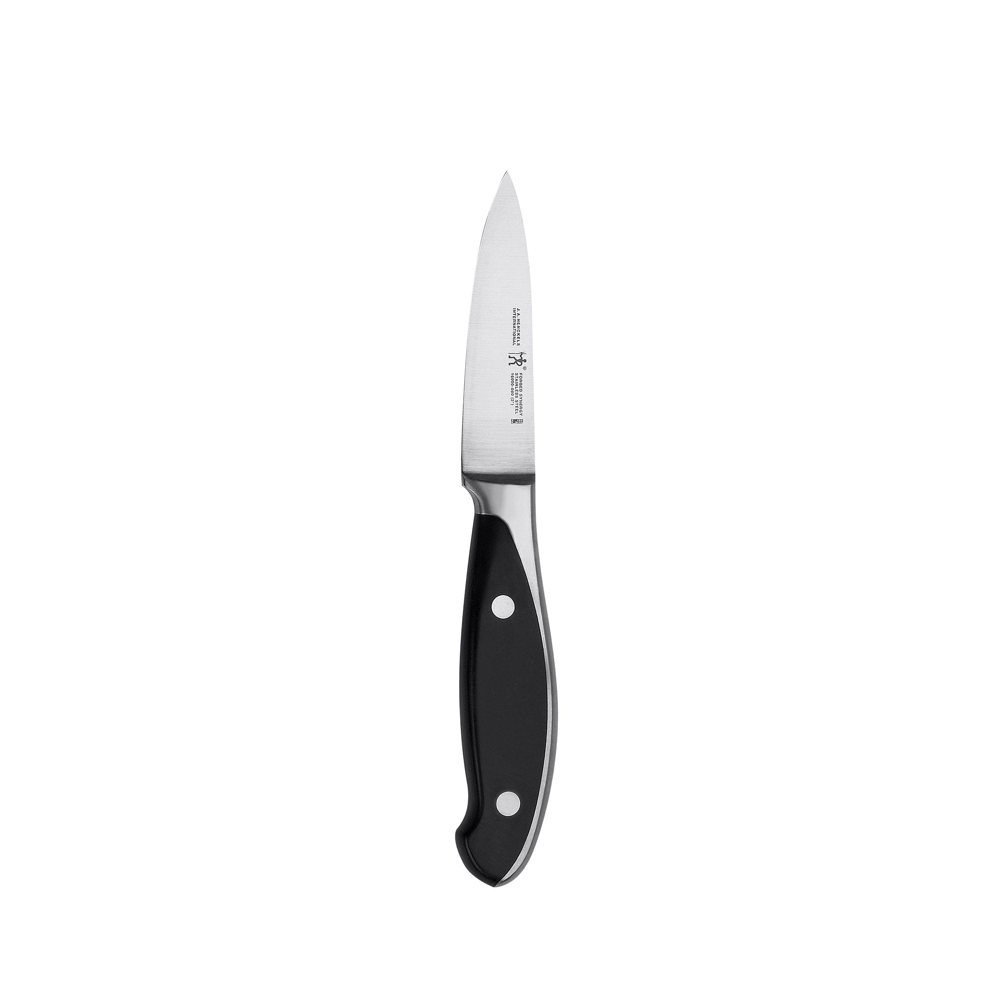 J.A. Henckels International Forged Synergy 3 Paring Knife Black Stainless Steel
