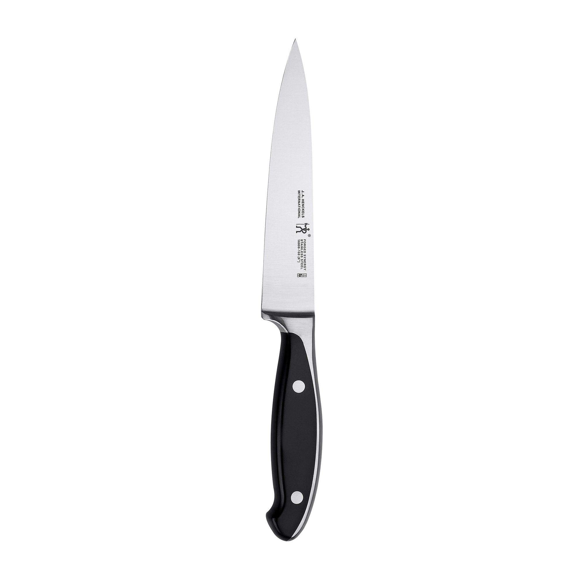 J.A. Henckels International Forged Synergy 6 Utility Knife Black Stainless Steel