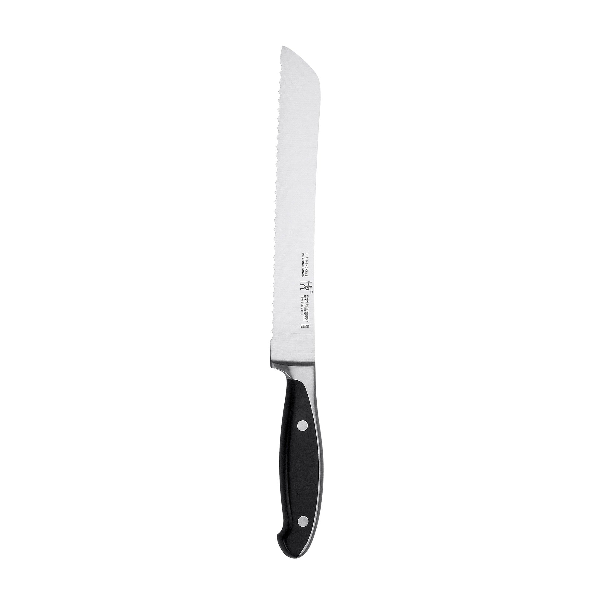 J.A. Henckels International Forged Synergy 8 Bread Knife Black Stainless Steel