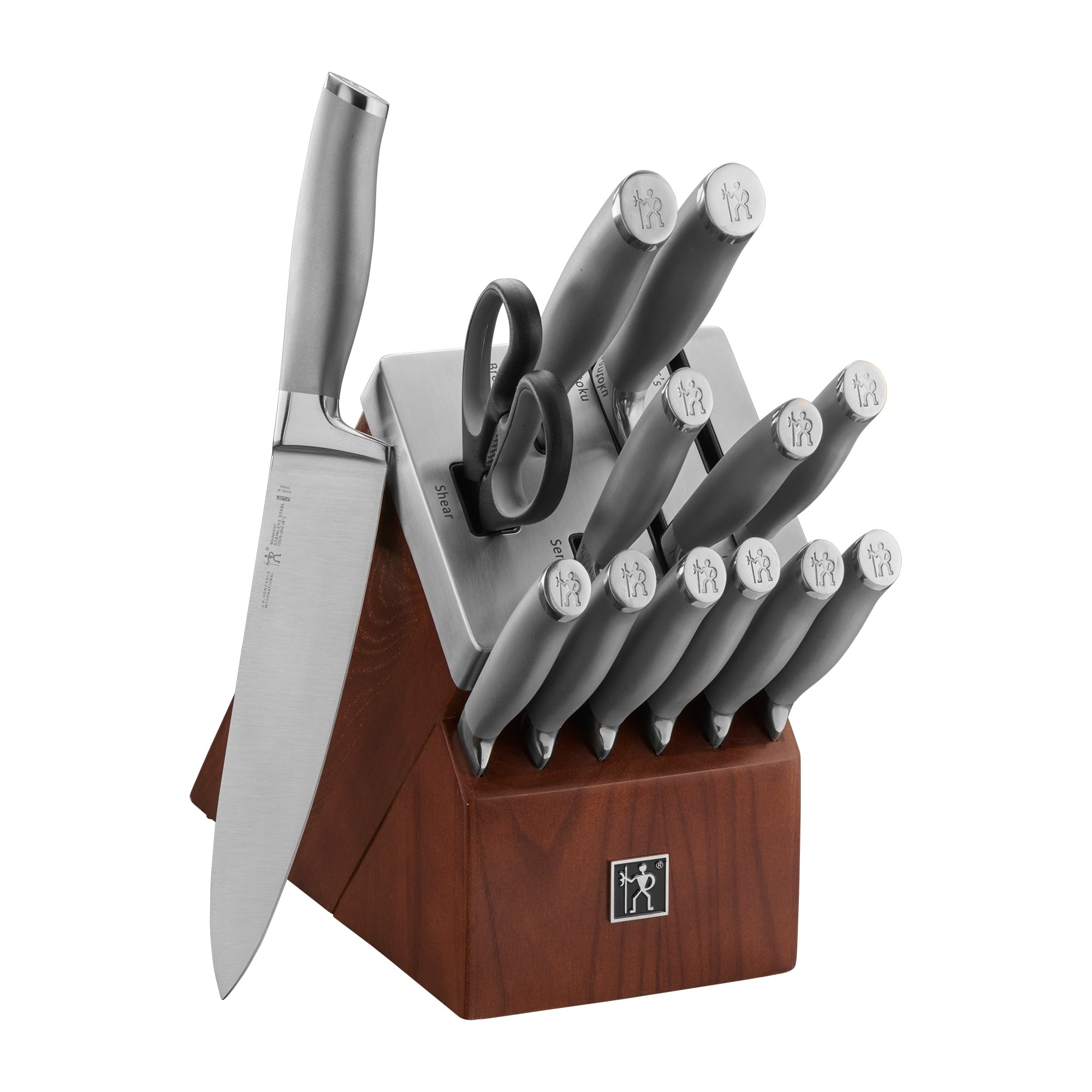 J.A. Henckels International Modernist 14 Pc Self Sharpening Block Set