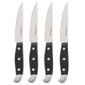 J.A. Henckels International Statement 4 Pc Steak Knife Set Black Stainless Steel