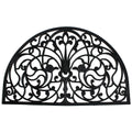 J M French Arch Half Round Rubber Doormat 24X36 24X36