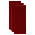 J M Red Microfiber Dishtowel Dishcloth Set Of 8