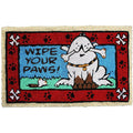 J M Tuffridge Wipe Your Paws Rubber Coir 18X30