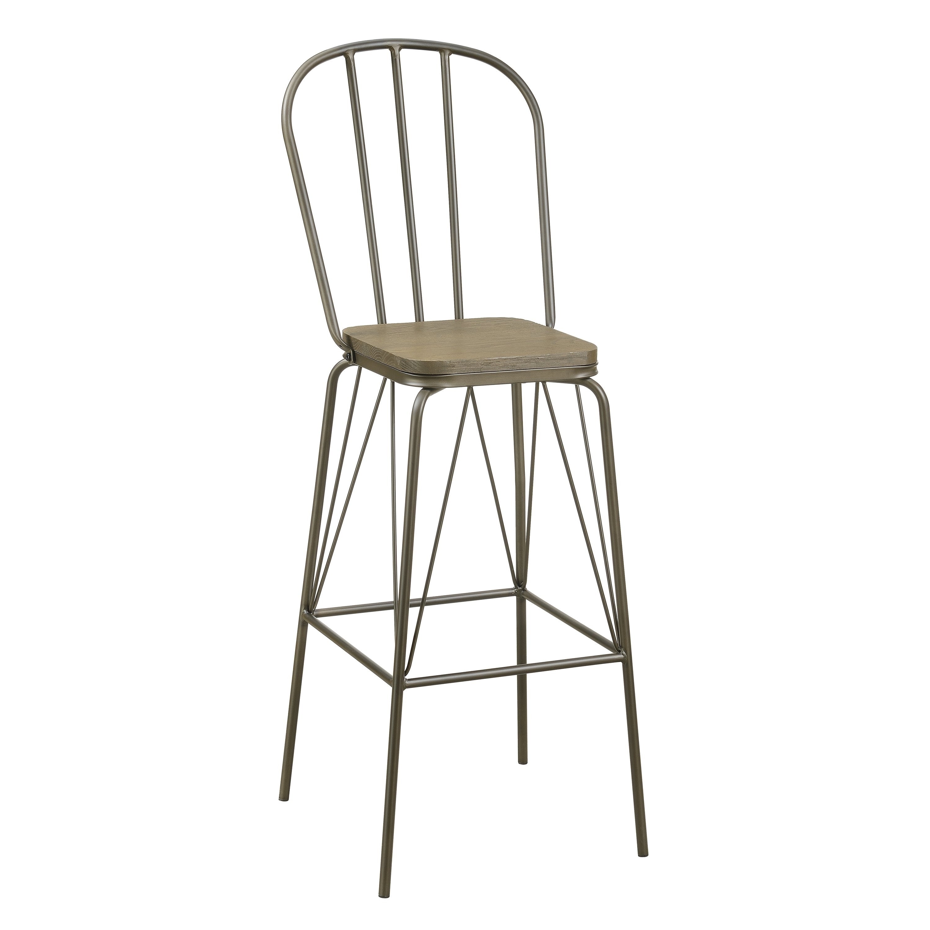 Furniture Of America Jack Modern Farmhouse Bar Chairs Set Of 2 W18 1 2 21 1 2 44 H