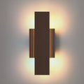 Jacks 15 Inch Architectural Bronze 5Cct Led Exterior Wall Sconce
