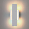 Jacks 15 Inch Textured White 5Cct Led Exterior Wall Sconce
