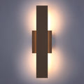 Jacks 22 Inch Architectural Bronze 5Cct Led Exterior Wall Sconce