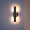 Jacks 22 Inch Textured Black 5Cct Led Exterior Wall Sconce