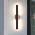 Jacks 36 Inch Architectural Bronze 5Cct Led Exterior Wall Sconce