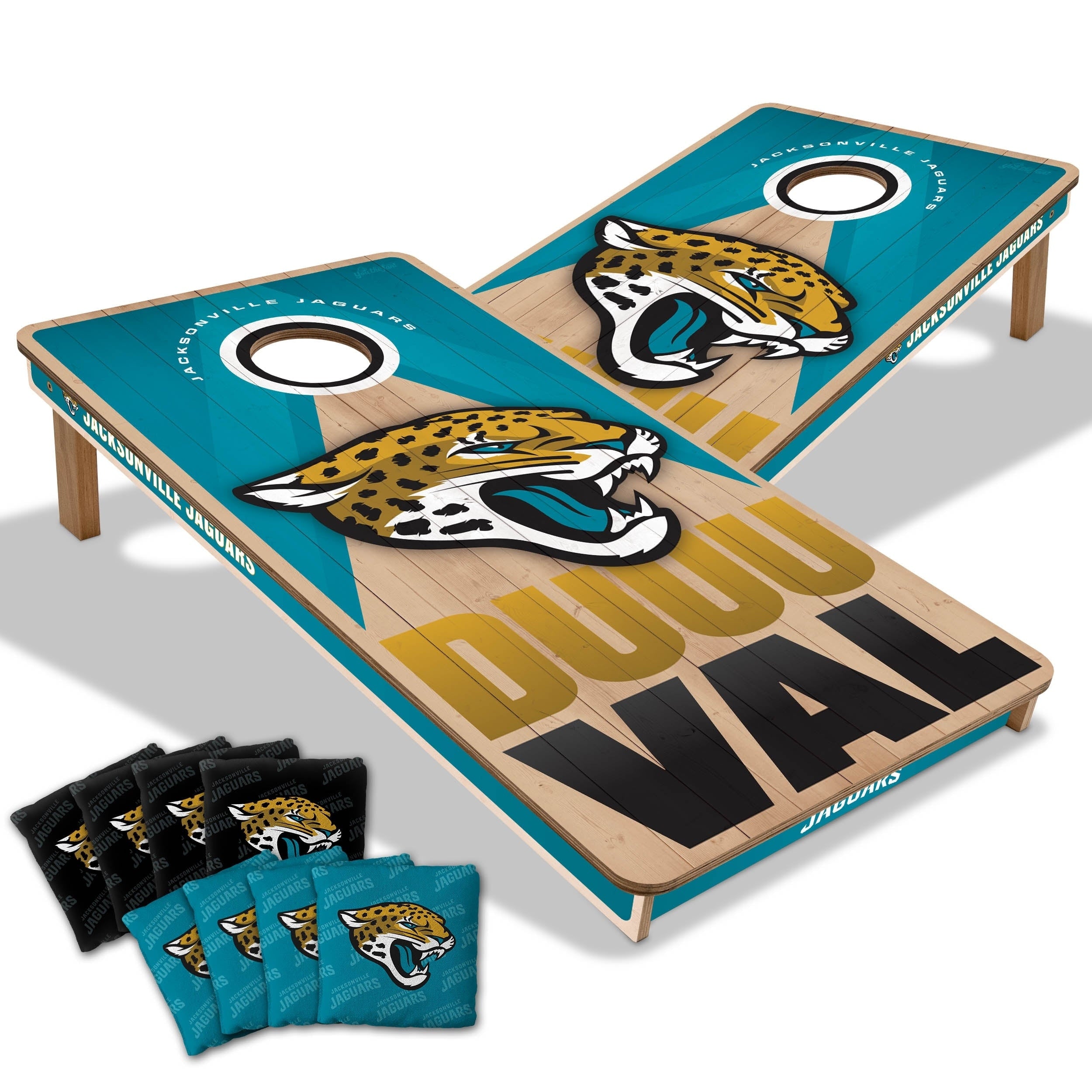 Jacksonville Jaguars Nfl 2X4 Professional Cornhole Board Set