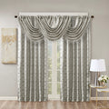 Jacquard Lined Total Blackout Rod Pocket Back Tab Curtain Panel Only 1 Pc Panel