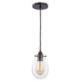 Jaelyn 5 Inch Wide 1 Light Pendant In Oil Rubbed Bronze 5In W X 5In D X 8In H