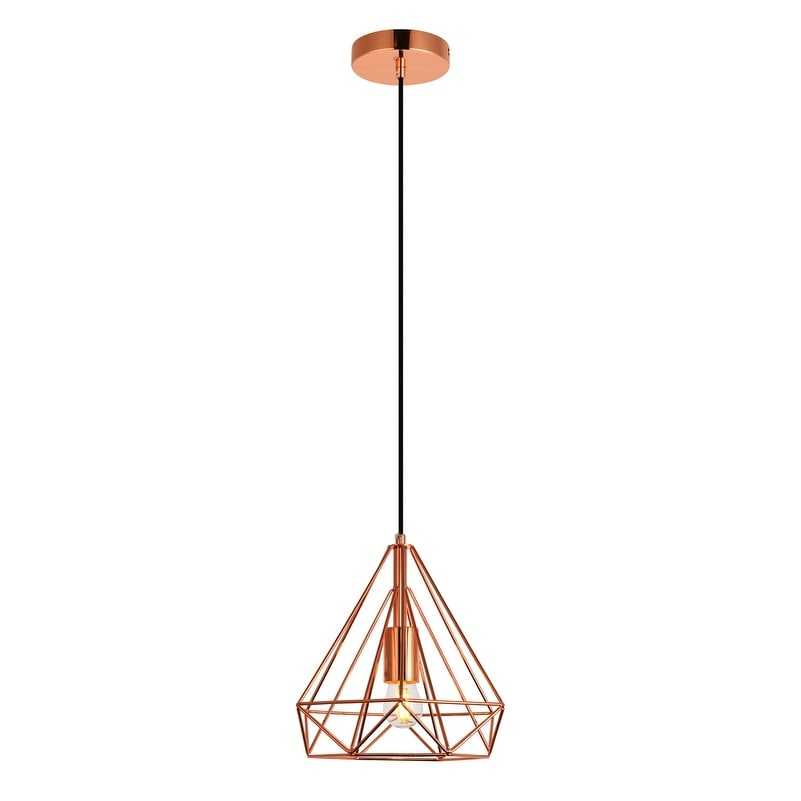 Jago Collection Pendant D9.8 H9.8 Lt 1 Copper Finish