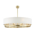 James Allan Butte 10 Light 42 Wide Taper Candle Drum Chandelier