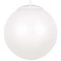 James Allan Clay Single Light 14 Wide Led Full Sized Pendant