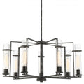 James Allan Nvch98004 Lux 7 Light 33 Wide Chandelier With Seedy Glass