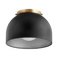 James Allan Qicf70360 Orchid 11 Wide Flush Mount Ceiling Fixture