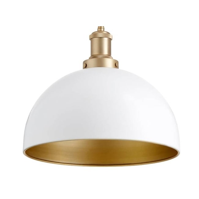James Allan Qip53881 Eileen 12 Wide Pendant With Metal Shade