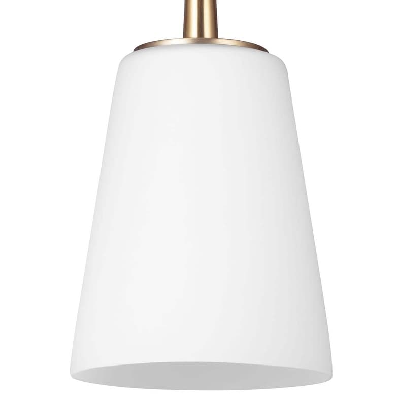 James Allan Watson Single Light 5 Wide Mini Pendant With Etched Glass