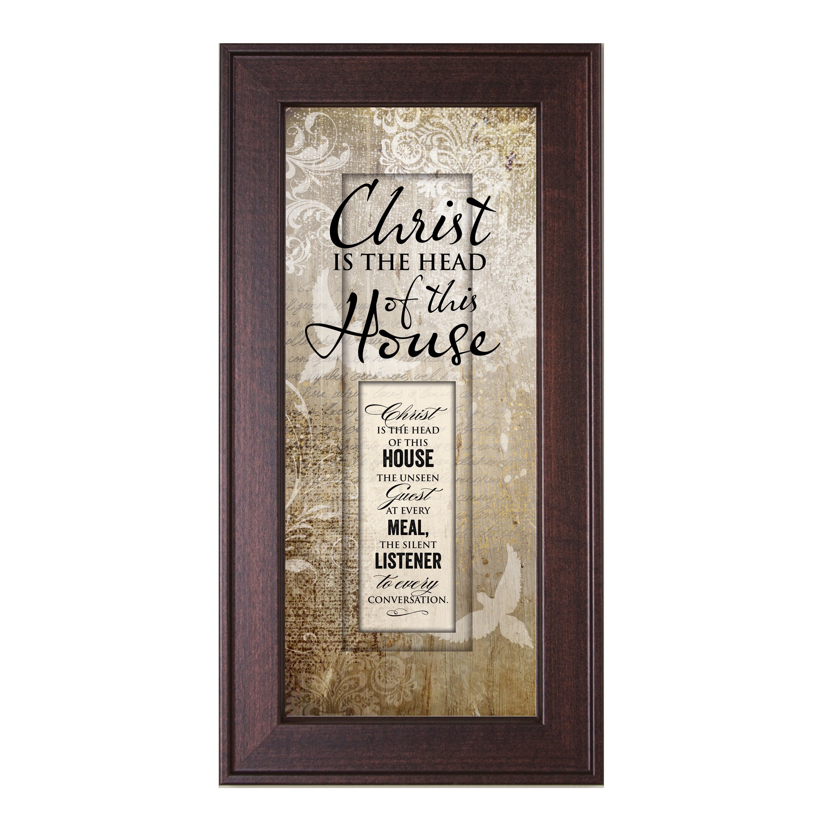 James Lawrence Christ Is The Head Of This House Framed Wall Art