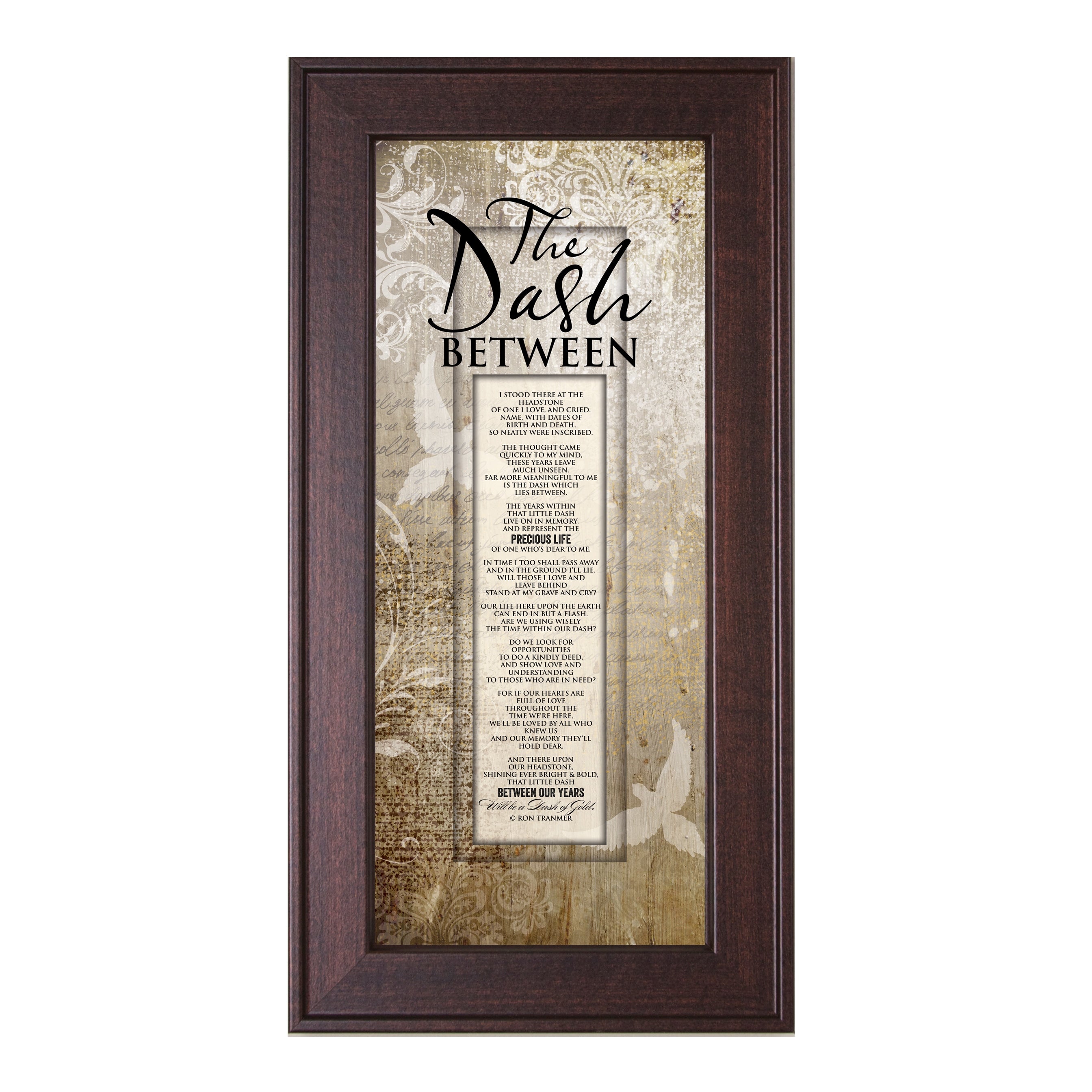 James Lawrence The Dash Between Framed Wall Art