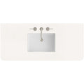 James Martin Vanities 060 S48Rcws Snk 48 Stone Composite Vanity Top