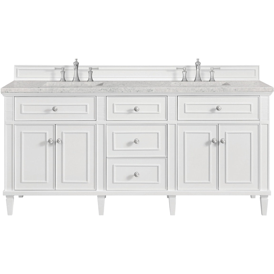 James Martin Vanities 424 V72 Fejp Lorelai 72 Free Standing Double