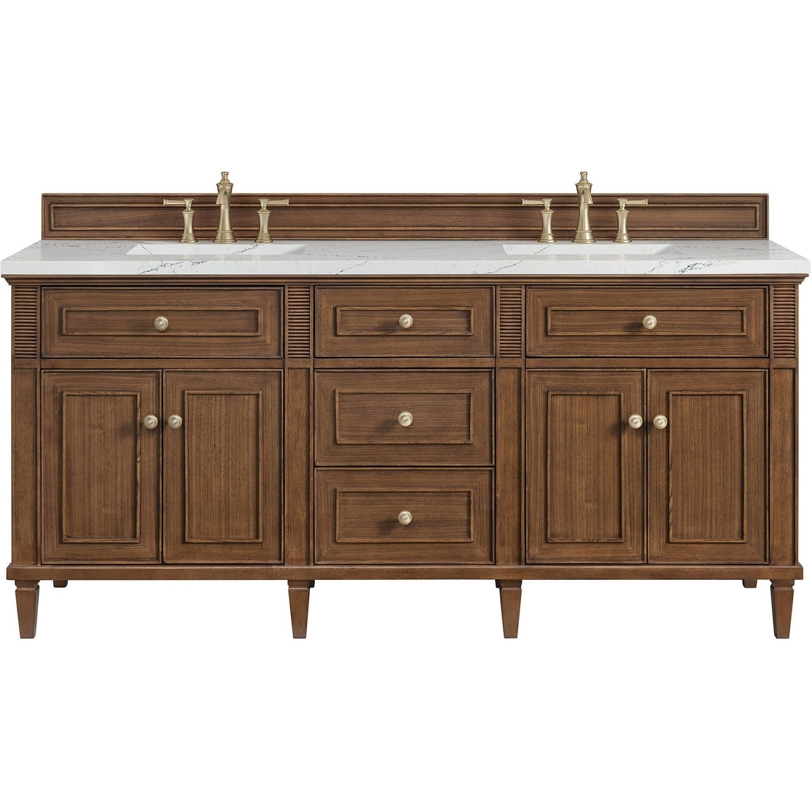 James Martin Vanities 424 V72 Fenc Lorelai 72 Free Standing Double