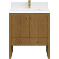 James Martin Vanities 435 V30 1Wz Hudson 30 Free Standing Single