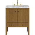 James Martin Vanities 435 V30 3Car Hudson 30 Free Standing Single