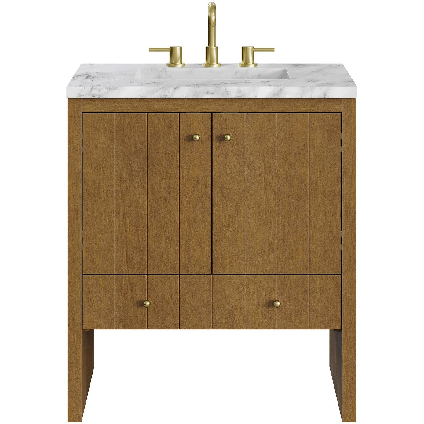 James Martin Vanities 435 V30 3Car Hudson 30 Free Standing Single