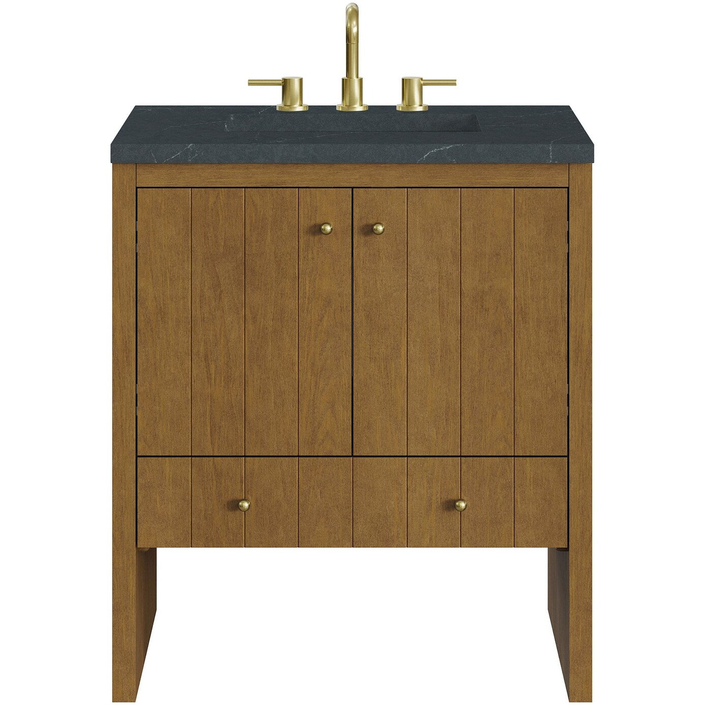 James Martin Vanities 435 V30 3Csp Hudson 30 Free Standing Single