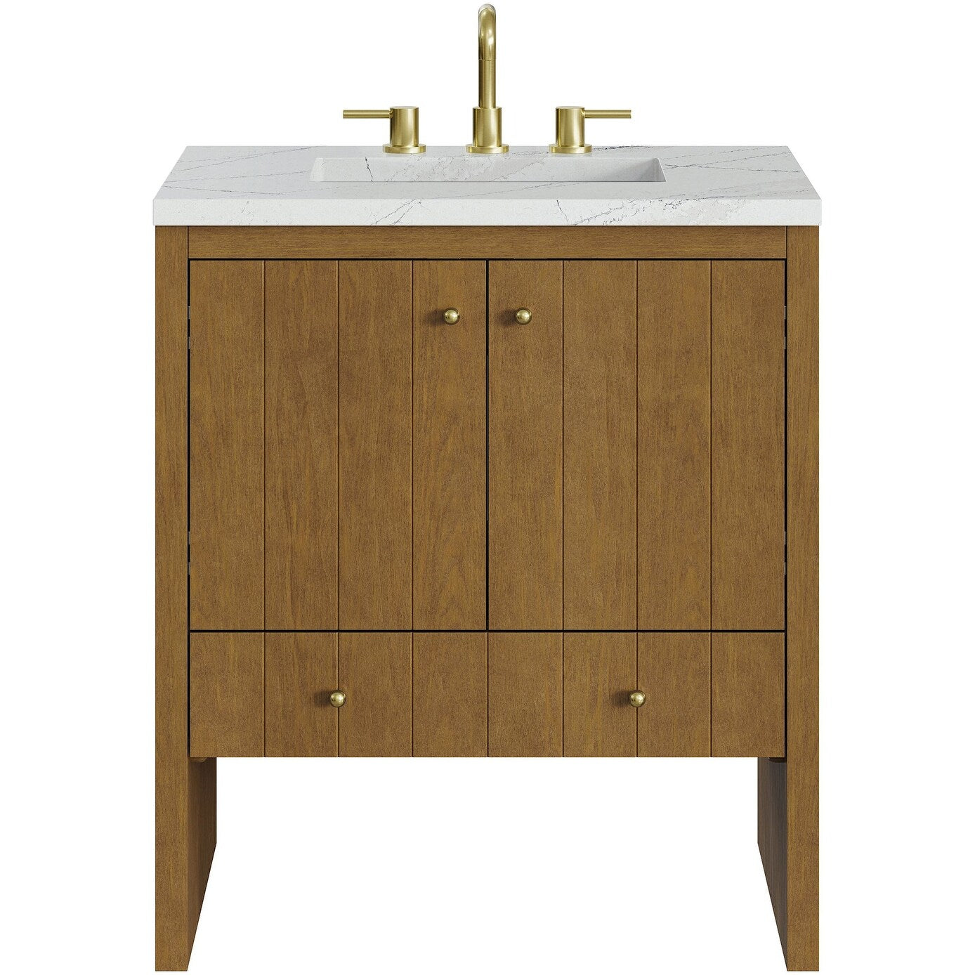 James Martin Vanities 435 V30 3Enc Hudson 30 Free Standing Single