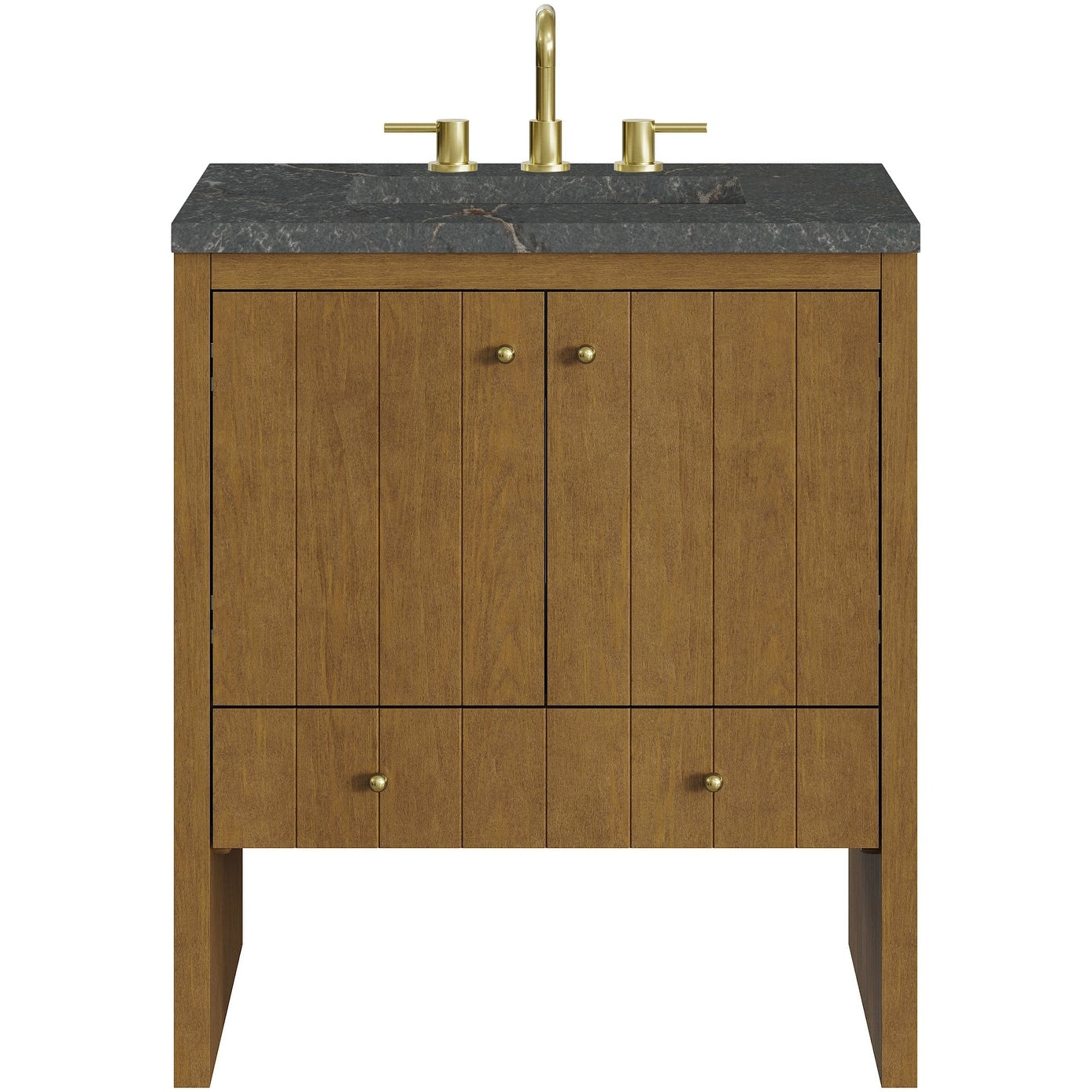 James Martin Vanities 435 V30 3Pbl Hudson 30 Free Standing Single