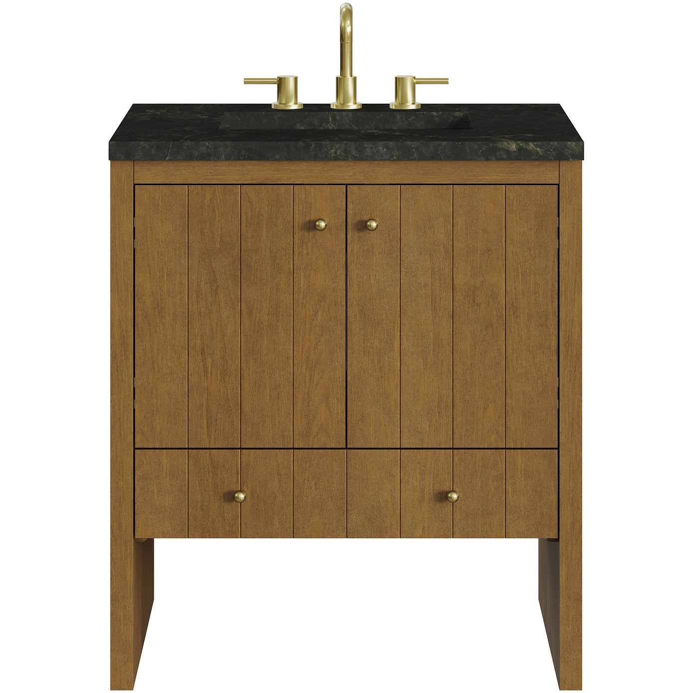 James Martin Vanities 435 V30 3Pht Hudson 30 Free Standing Single