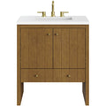 James Martin Vanities 435 V30 3Wz Hudson 30 Free Standing Single