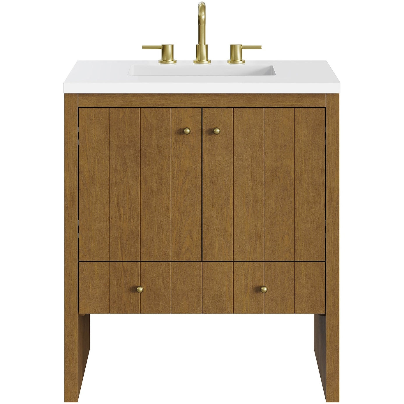 James Martin Vanities 435 V30 3Wz Hudson 30 Free Standing Single