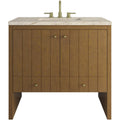 James Martin Vanities 435 V36 3Tjr Hudson 36 Free Standing Single