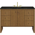 James Martin Vanities 435 V48 3Pht Hudson 48 Free Standing Single
