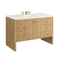 James Martin Vanities 435 V48 3Wz Hudson 48 Free Standing Single