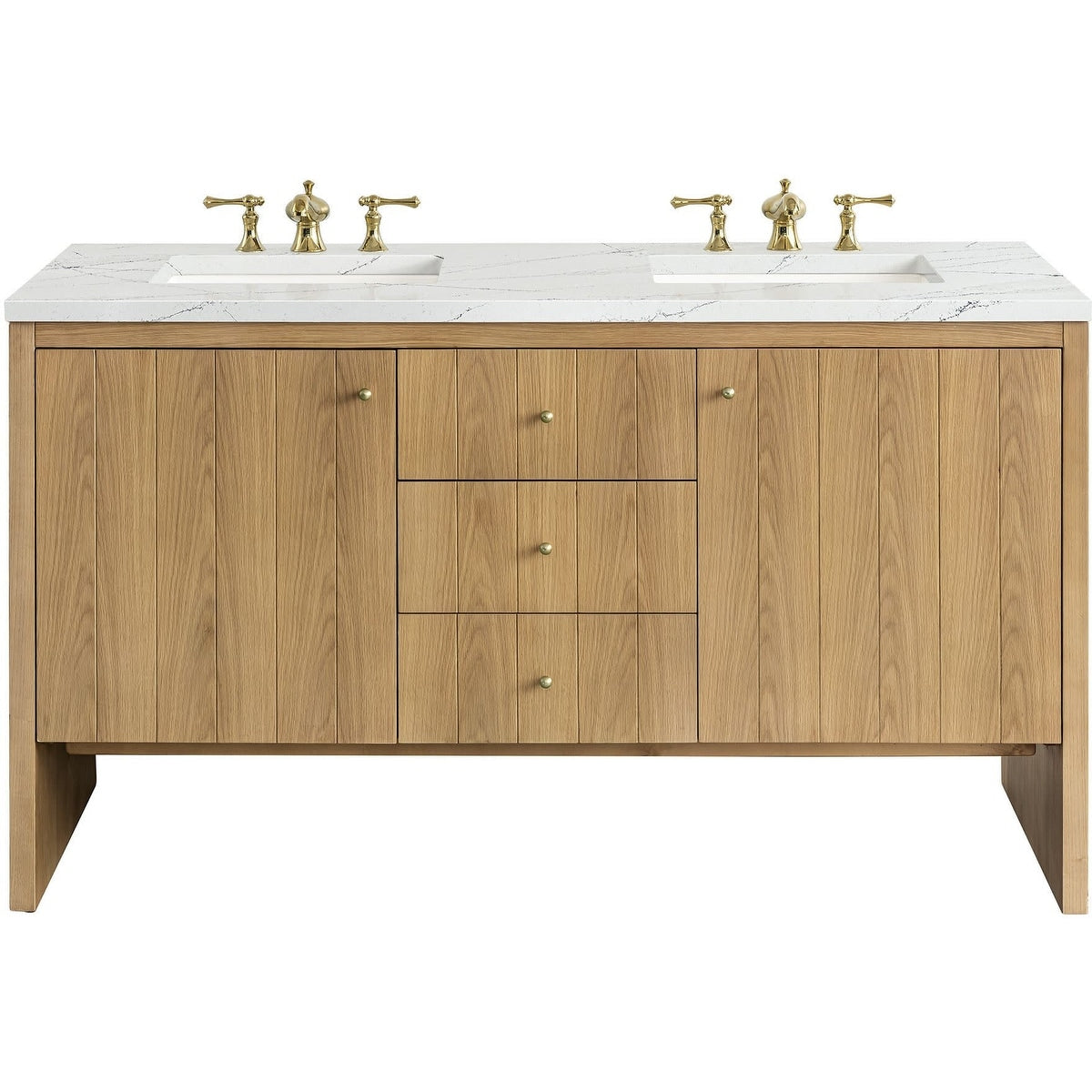 James Martin Vanities 435 V60D Fenc Hudson 60 Free Standing Double