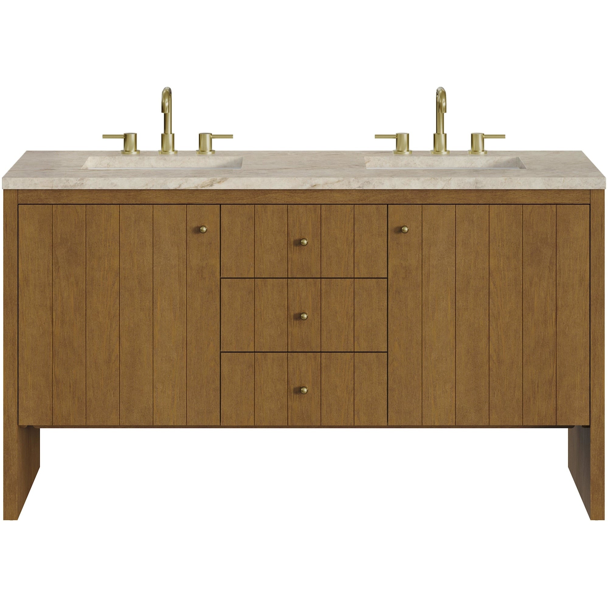 James Martin Vanities 435 V60D Ftjr Hudson 60 Free Standing Double