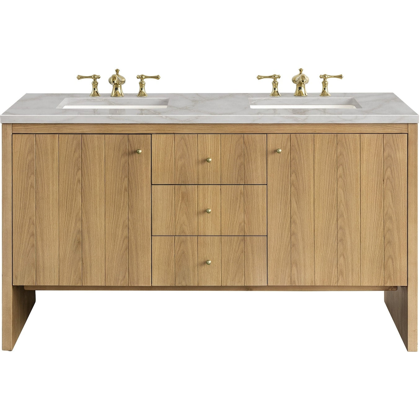 James Martin Vanities 435 V60D Fvsl Hudson 60 Free Standing Double