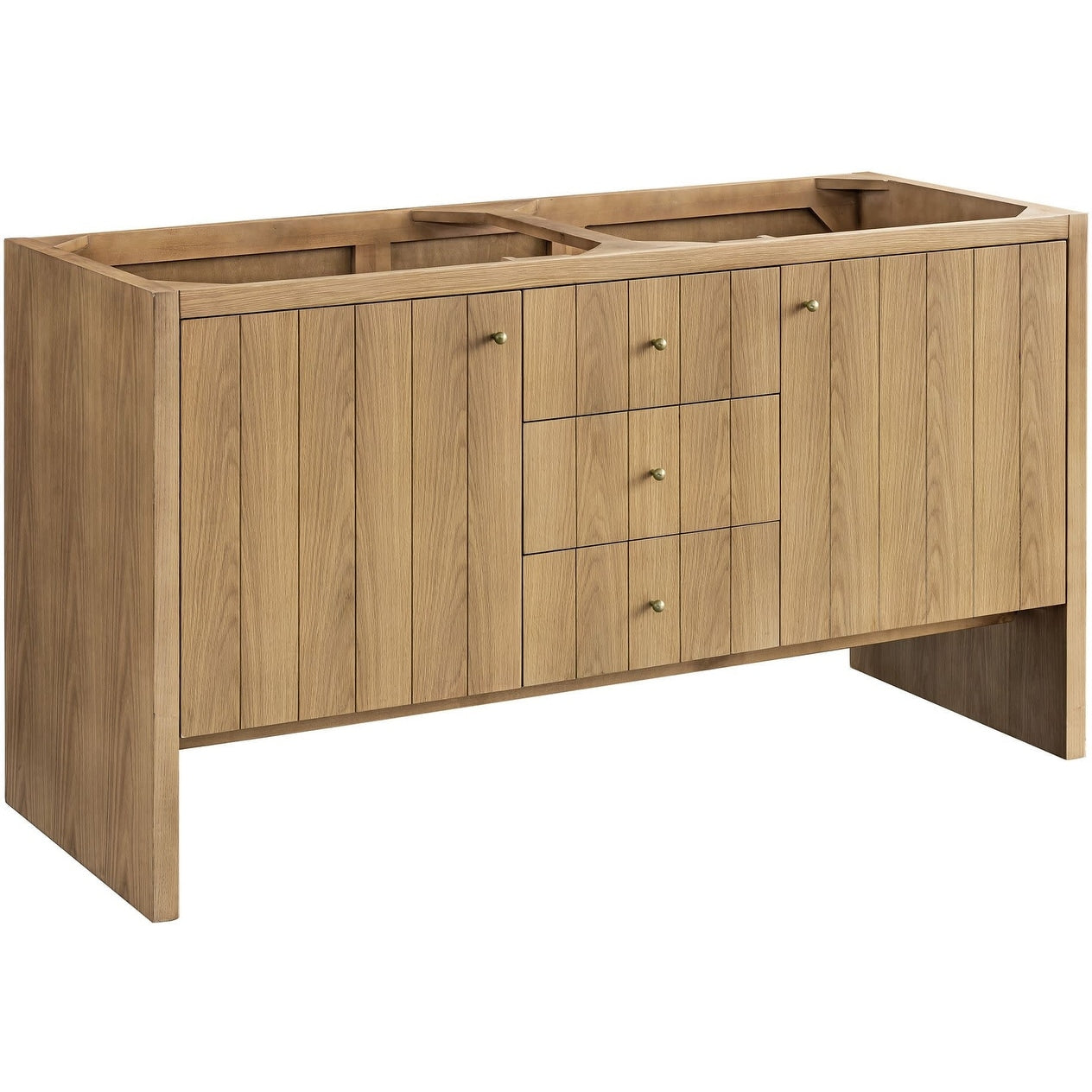 James Martin Vanities 435 V60D M Hudson 60 Free Standing Double Basin